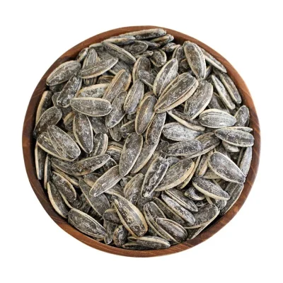 عکس تخمه آفتابگران دور سفید