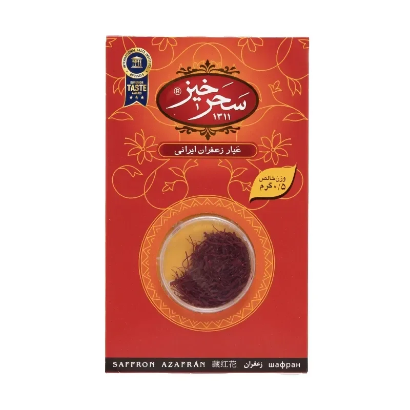 عکس زعفران سرگل (۰/۵گرم سحرخیز) عکس زعفران سرگل (۰/۵گرم سحرخیز)