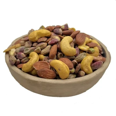 عکس آجیل سه مغز زعفرانی درجه یک