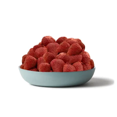 عکس توت فرنگی فریز درایر