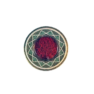 عکس زعفران سوپر نگین دو مثقالی خاتم